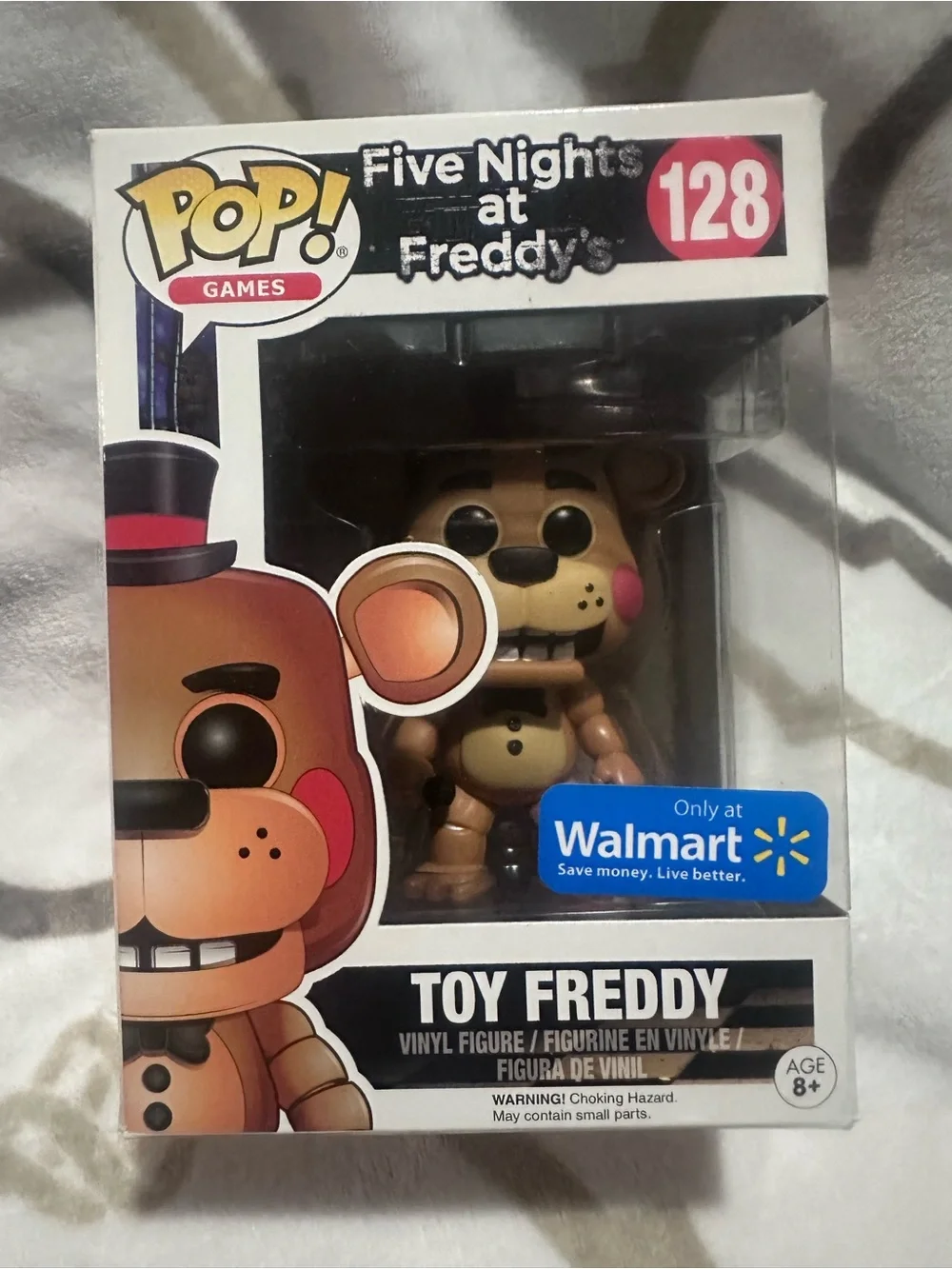 Funko Pop! Games Five Nights at Freddy's Toy Freddy Vinyl Figure - Brown